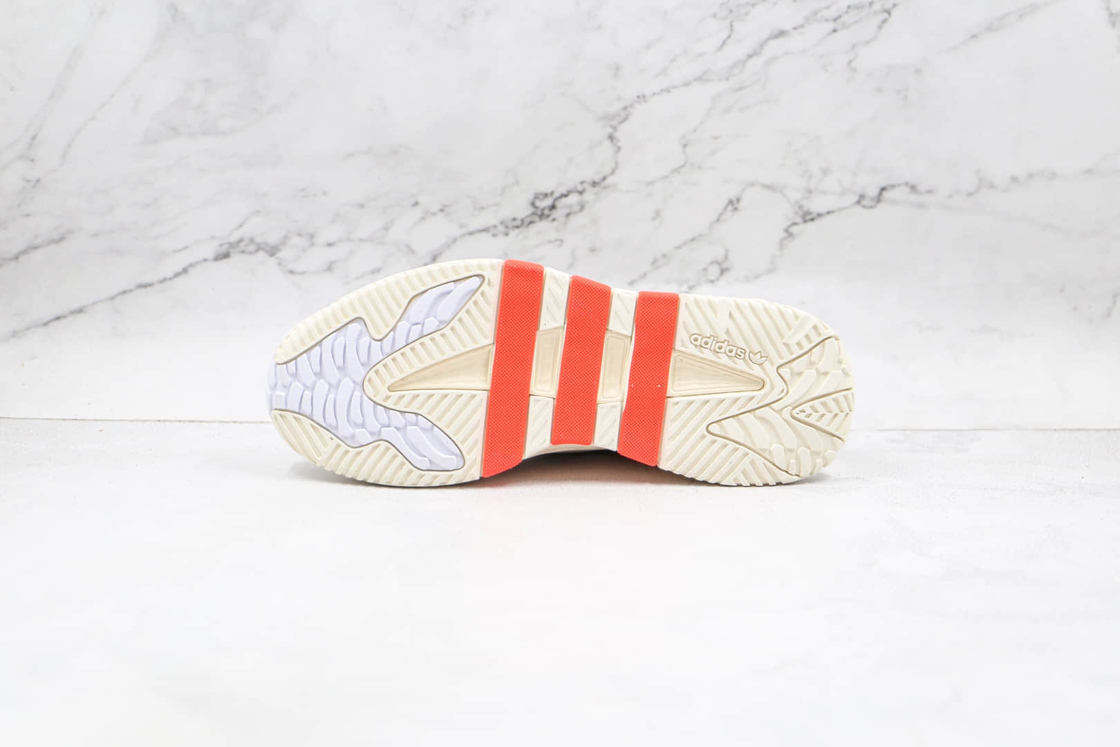 阿迪达斯Adidas Originals NiteBall纯原版本街球风格米白灰色老爹鞋原盒原标 货号：FX7652