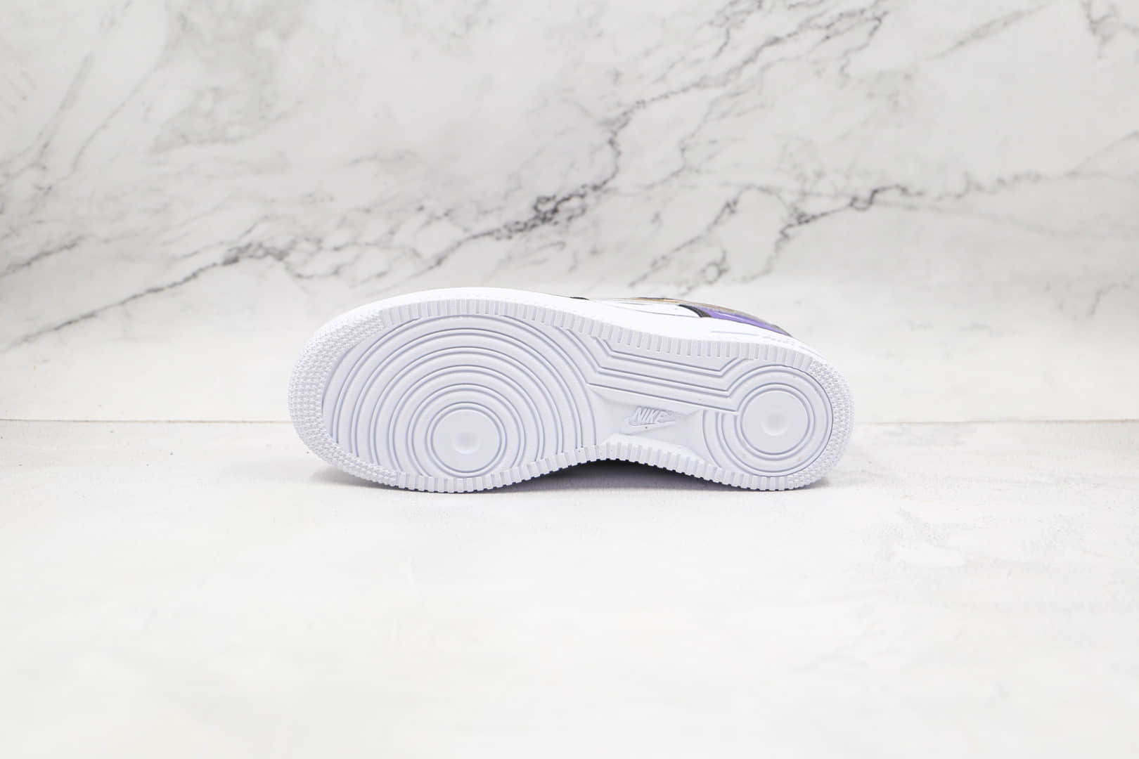 耐克Nike Air Force 1 Low Leopard纯原版本低帮空军一号紫金涂鸦板鞋原盒原标 货号:CW2288-216