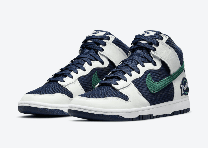 规格不低!全新Nike Dunk High首度曝光! 货号:DH0953-400