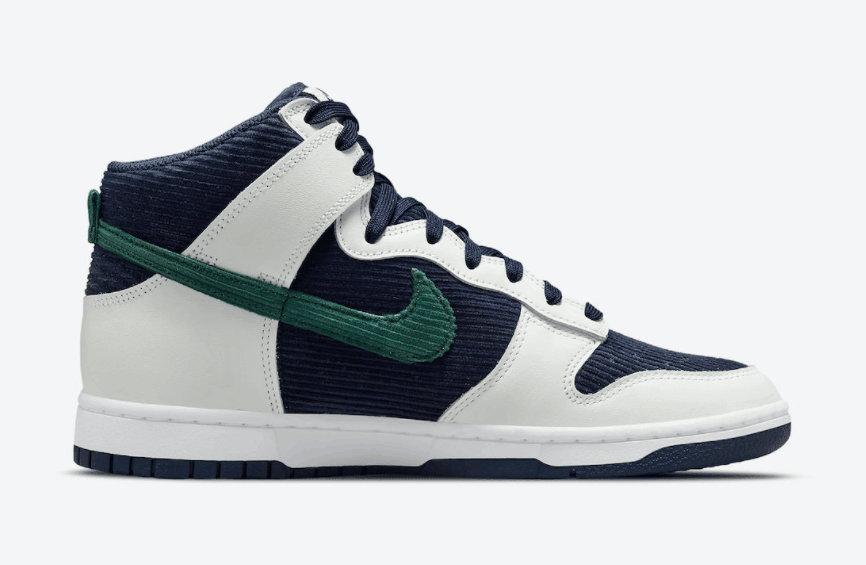 规格不低!全新Nike Dunk High首度曝光! 货号:DH0953-400