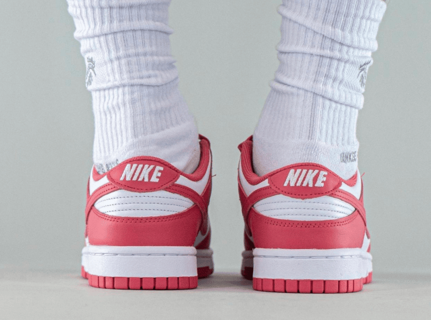 少女白粉装扮！耐克低帮Dunk新配色上脚图曝光！ 货号：DD1503-111