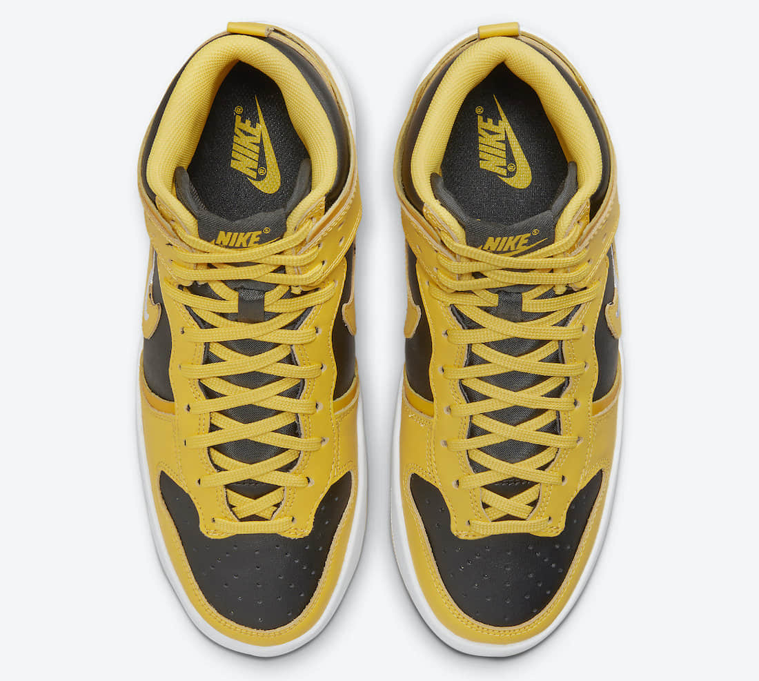 经典黑黄配色！全新Nike Dunk High Rebel首度曝光！ 货号：DH3718-001