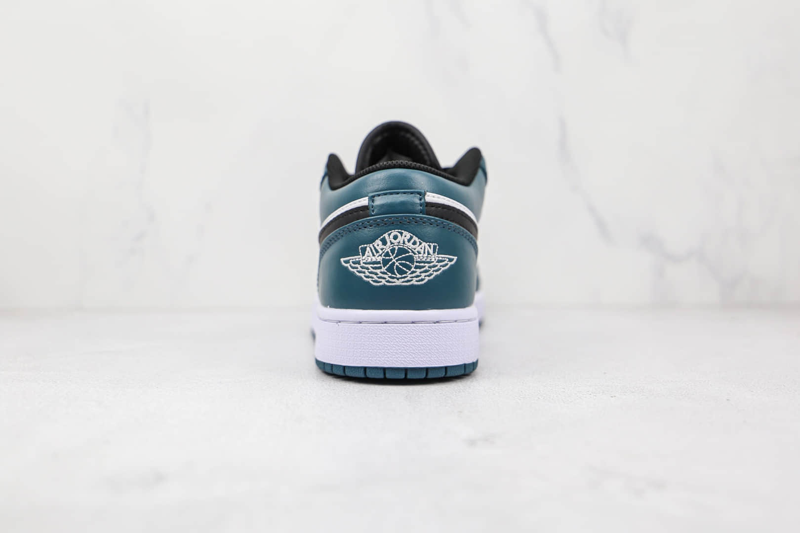 乔丹Air Jordan 1 Low纯原版本低帮AJ1白绿色板鞋原鞋开模一比一打造 货号:553558-411