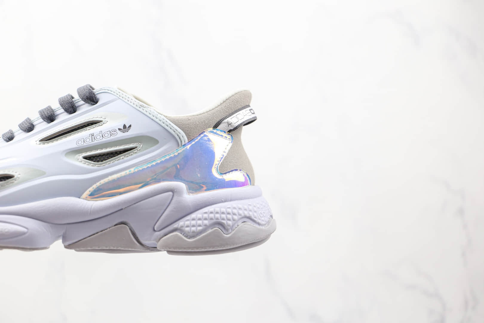 阿迪达斯Adidas original Ozweego Celox M纯原版本水管二代皮面银灰色慢跑鞋原档案数据开发 货号：GX2956