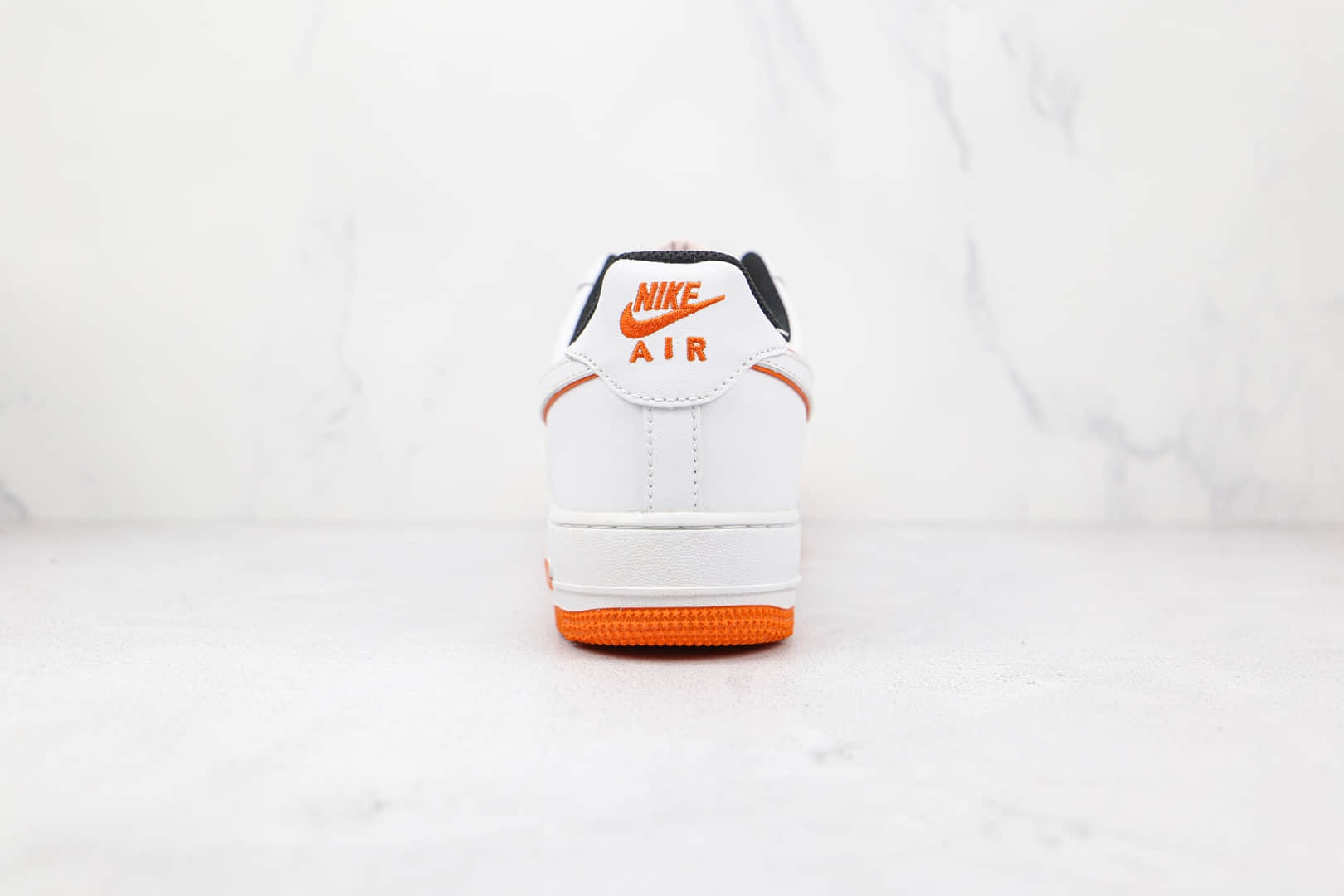 耐克Nike Air Force1 Low纯原版本低帮空军一号火星人限定白橙色板鞋内置Sole气垫 货号:315122-185