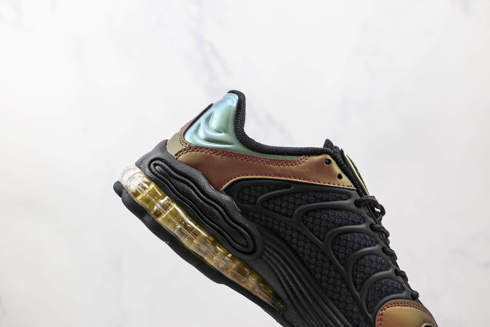 耐克Nike Air Tuned Max OG Dark Charcoal纯原版本深色木炭黑褐绿色Tuned Max气垫鞋原楦头纸板打造 货号:CV6984-001