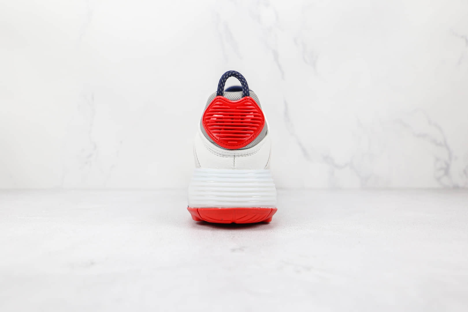 耐克Nike Air Max 2090纯原版本白红色Max2090气垫鞋原楦头纸板打造 货号：DH7708-100