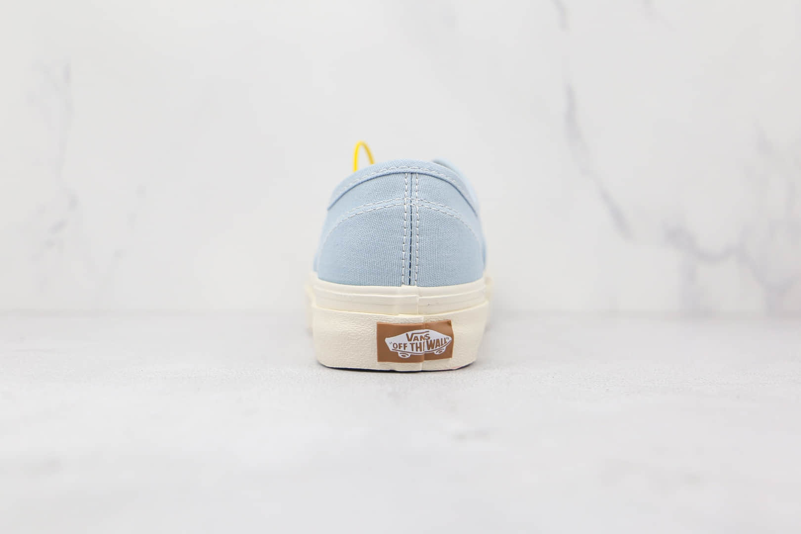 万斯Vans Eco Theory公司级版本环保材料粉蓝米白麻绳硫化板鞋原厂硫化大底