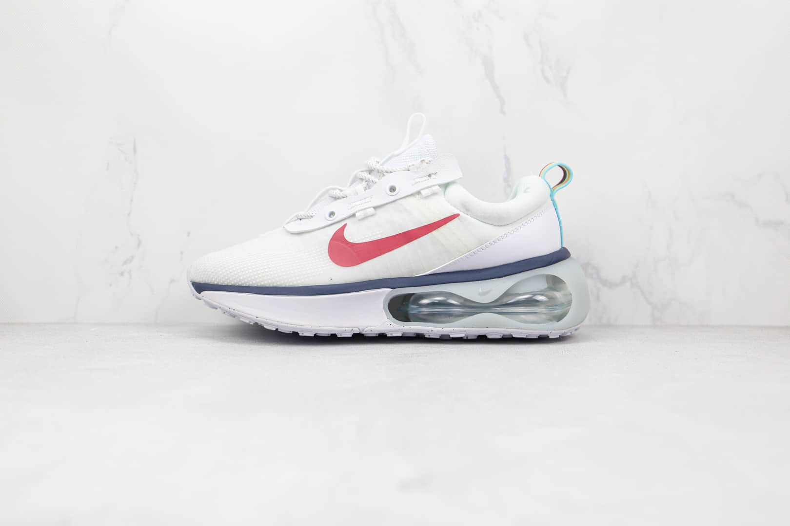 耐克Nike Air Max 2021纯原版本白红色Max2021气垫鞋原盒原标 货号：DC9478-100
