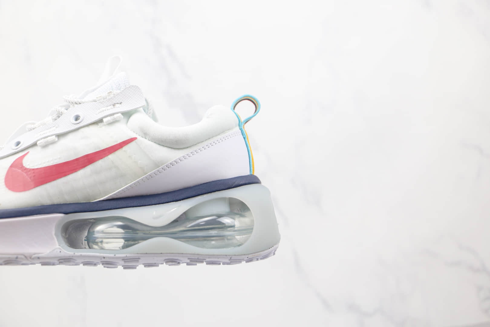 耐克Nike Air Max 2021纯原版本白红色Max2021气垫鞋原盒原标 货号：DC9478-100