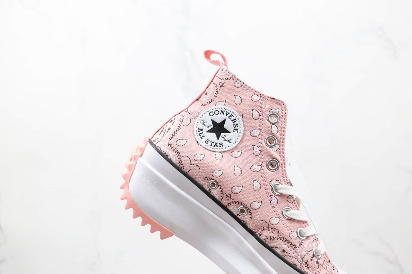 匡威Converse chuck Run Star Hike1970s x J.W. Anderson联名款公司级版本厚底锯齿腰果花松糕鞋原盒原标
