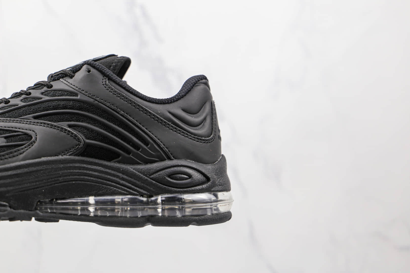 耐克Nike Air Tunched Max Dark Charcoal纯原版本黑色Max复古气垫跑鞋原楦头纸板打造 货号：CV6984-004