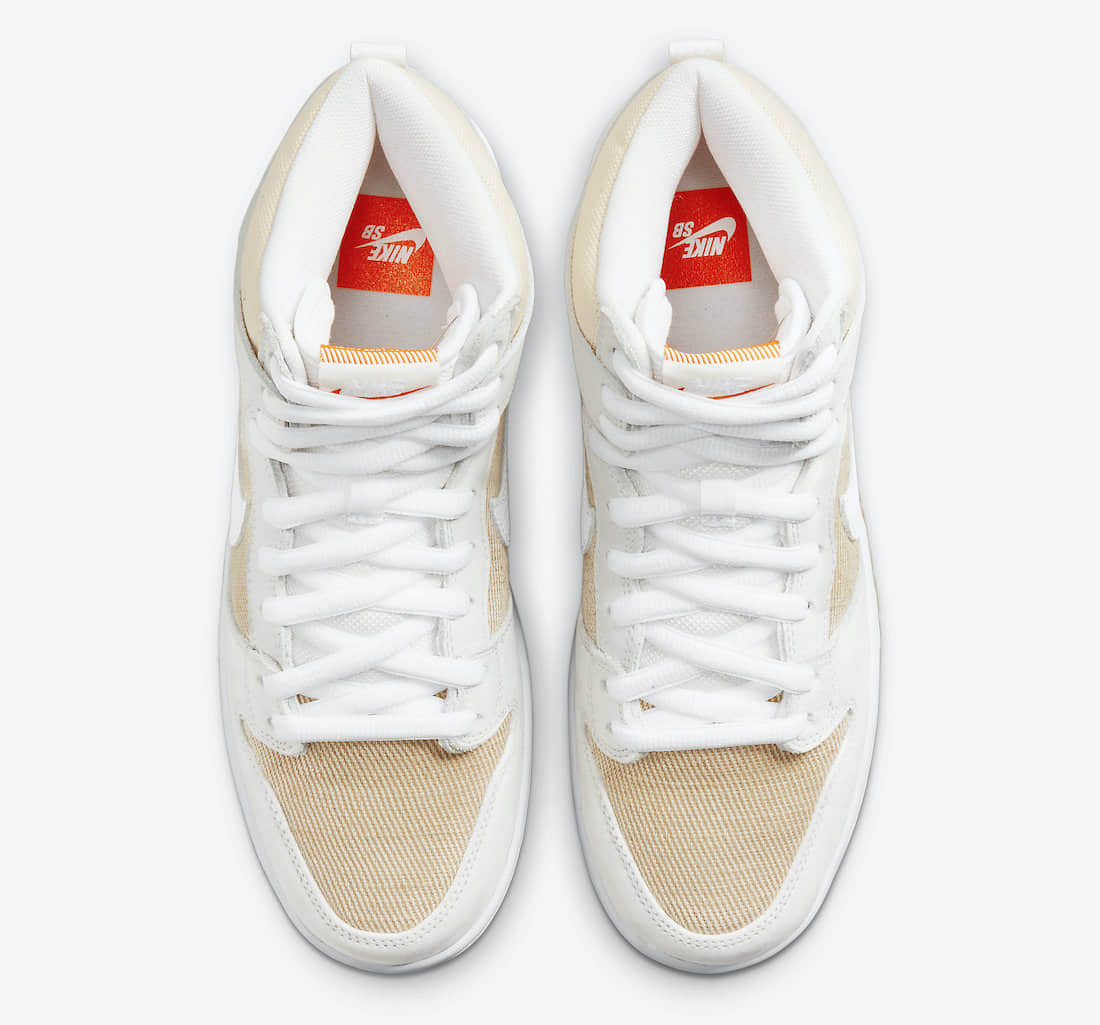 全新Nike SB Dunk High官图释出!构色清新简约! 货号:DA9626-100
