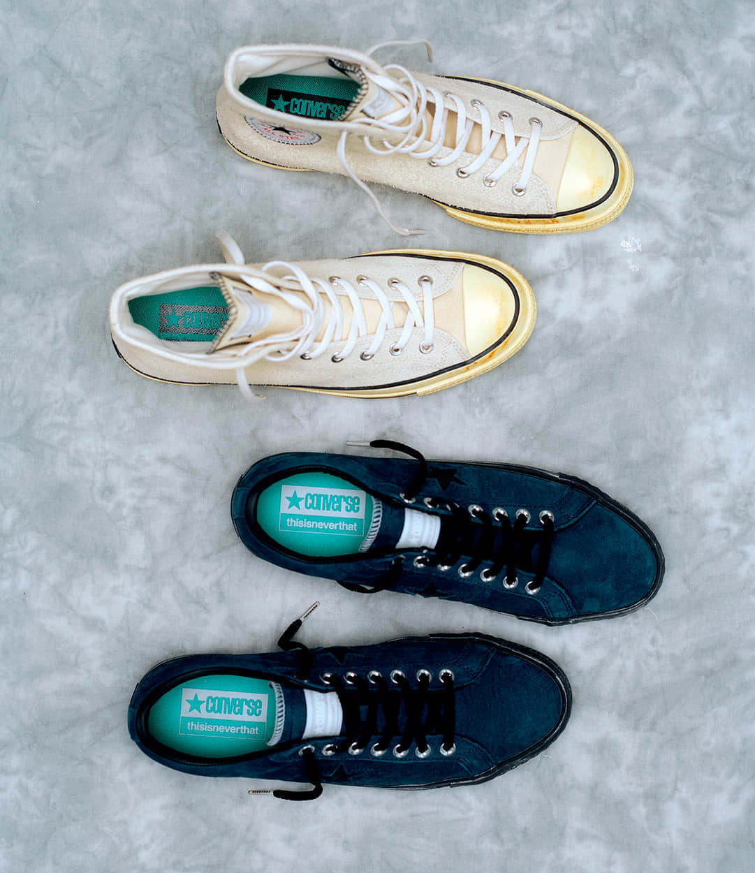 复古做旧!thisisneverthat x Converse联名系列下月发售!