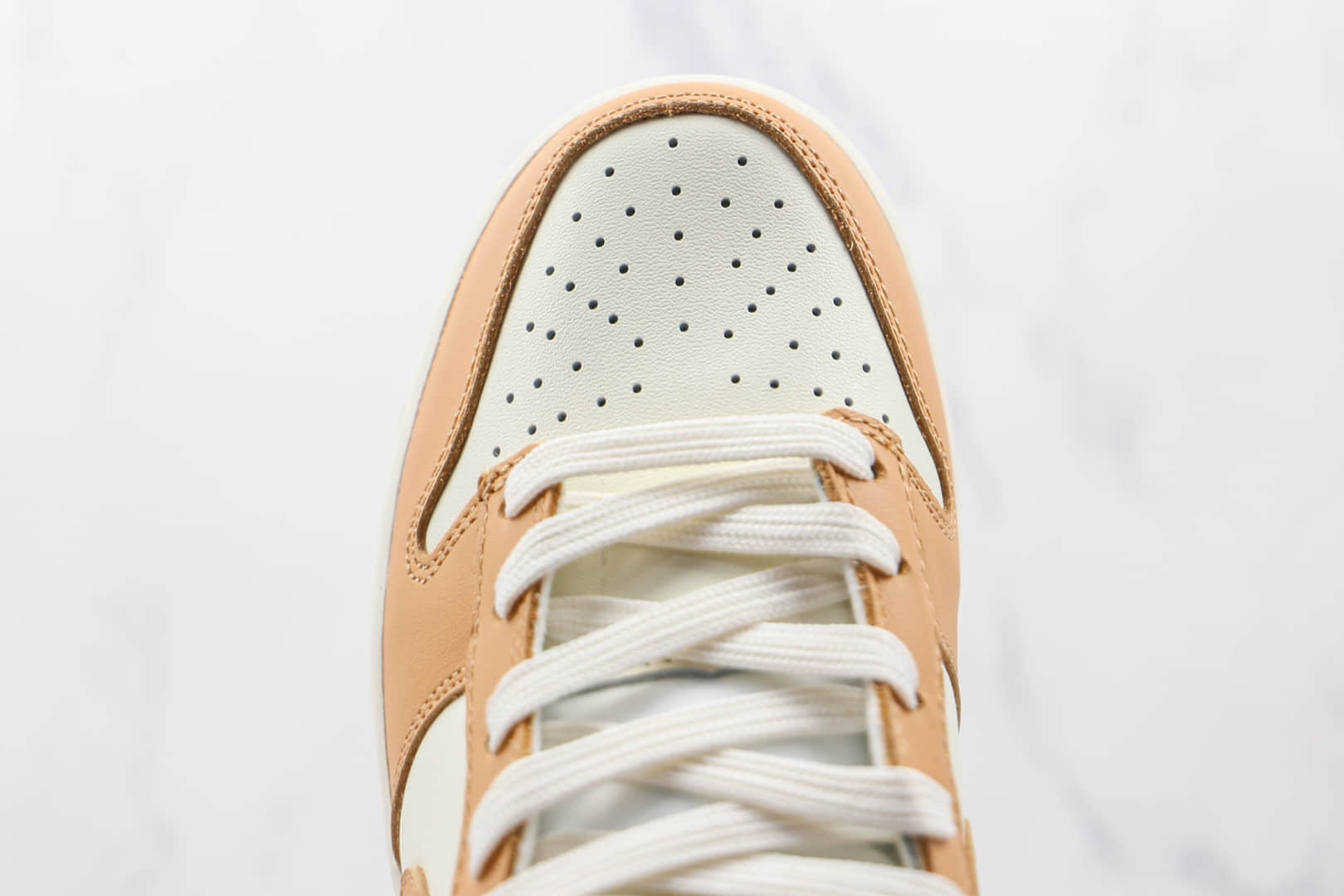 耐克Nike Dunk Low Wmns纯原版本低帮DUNK米橘色白橙色板鞋原盒原标 货号:DD1503-114