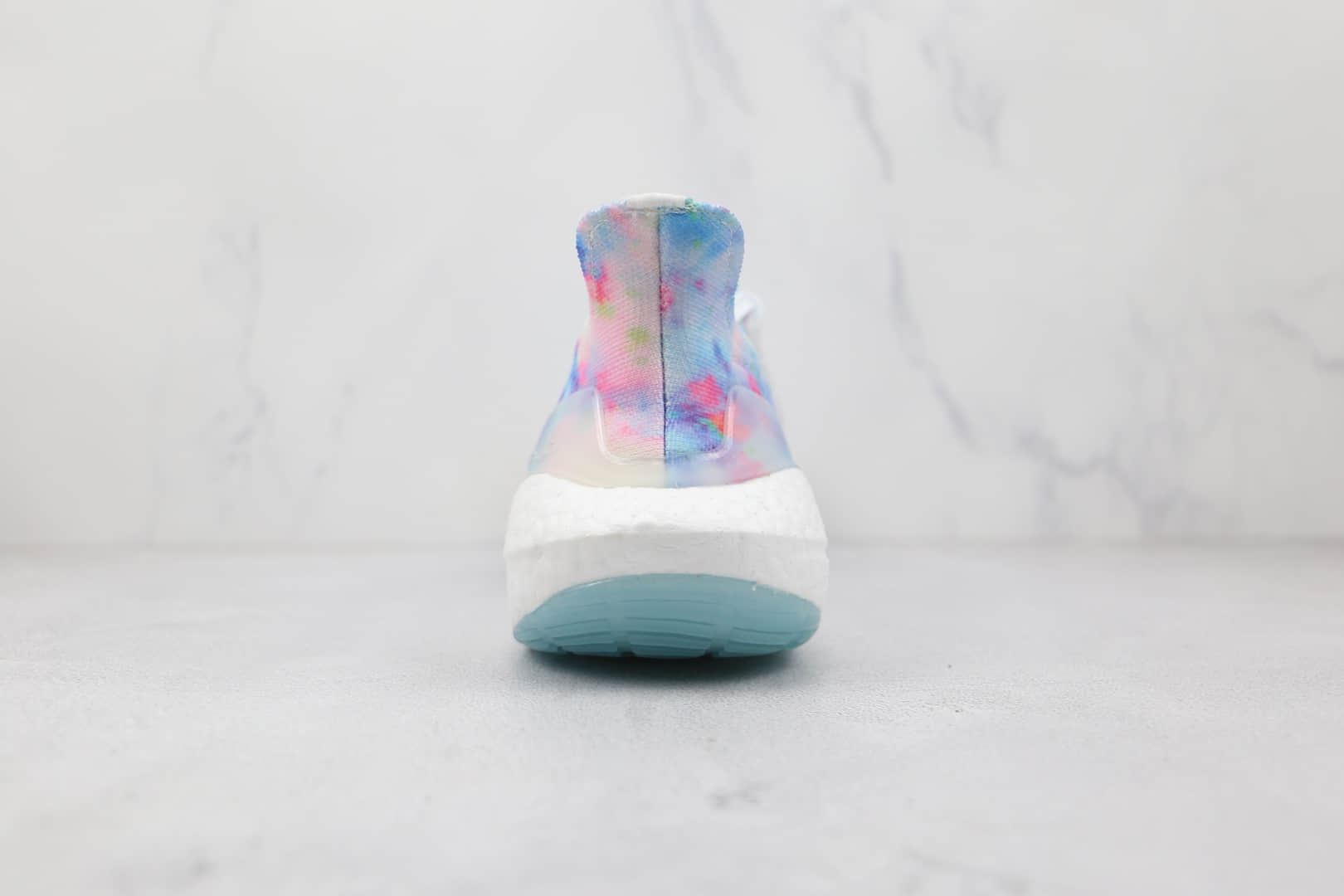 阿迪达斯adidas ultra boost 2021纯原版本白蓝粉水洗扎染UB7.0爆米花跑鞋原盒原标 货号:GZ7104