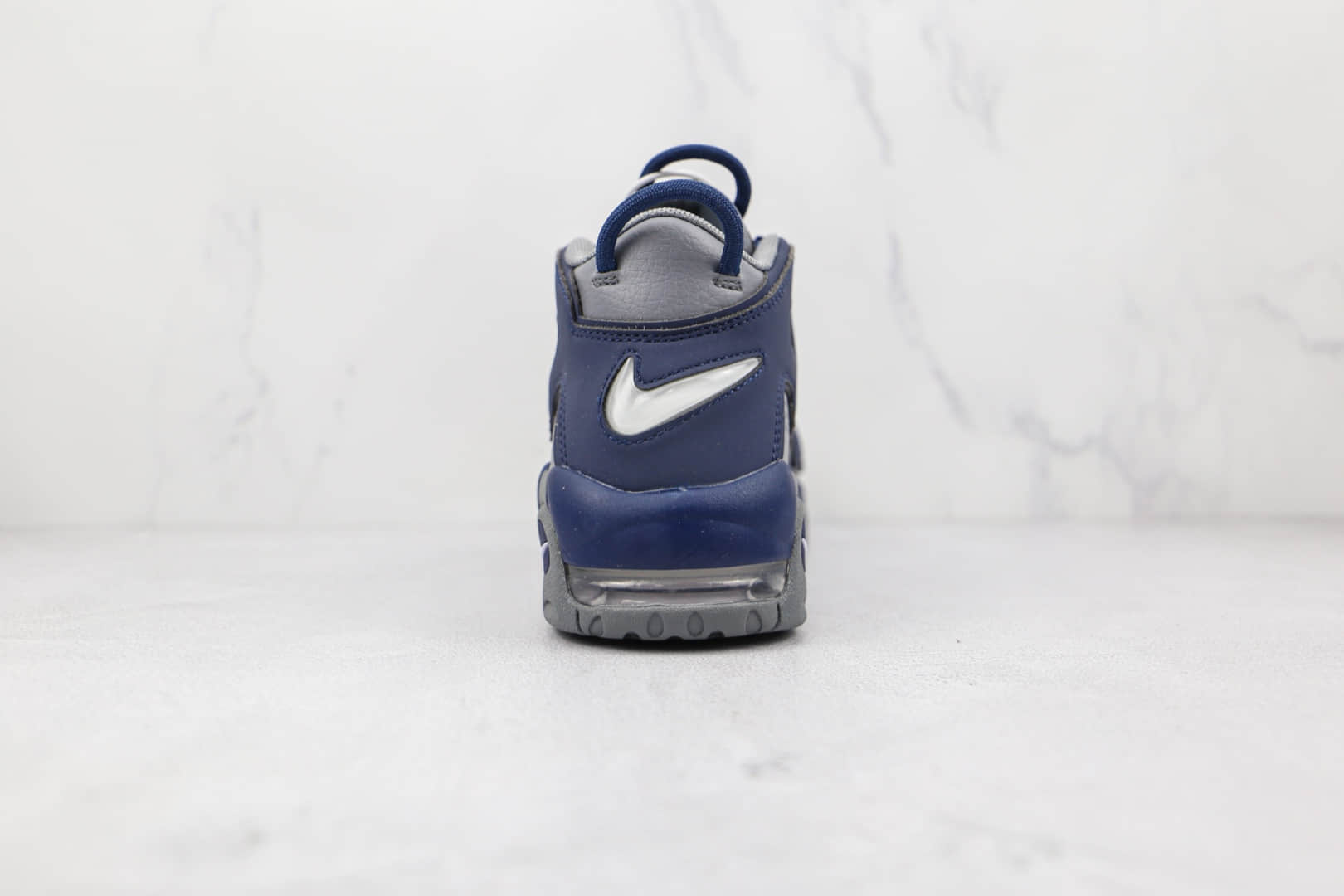 耐克Nike Air More Uptempo纯原版本皮蓬灰蓝色篮球鞋原档案数据开发 货号:415082-009