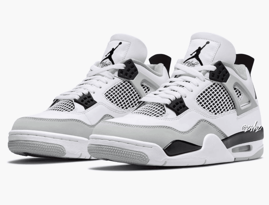 简约黑白灰!全新配色AJ4明年登场! 货号:DH6927-111