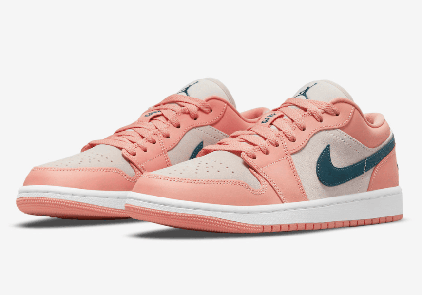 低帮AJ1新配色首度曝光！撞色吸睛！ 货号：DC0774-800