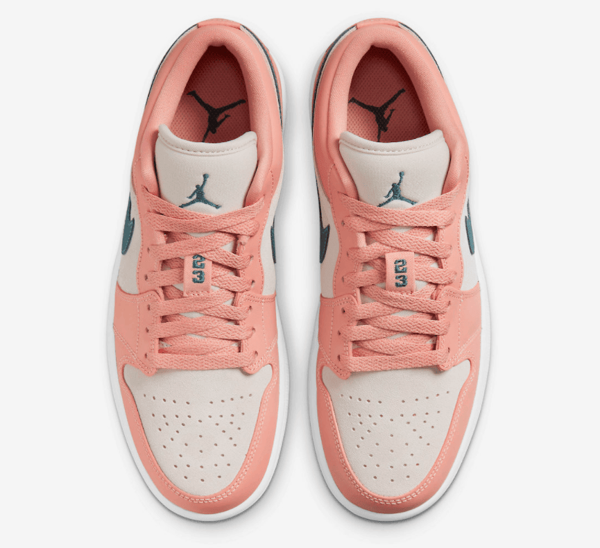 低帮AJ1新配色首度曝光！撞色吸睛！ 货号：DC0774-800