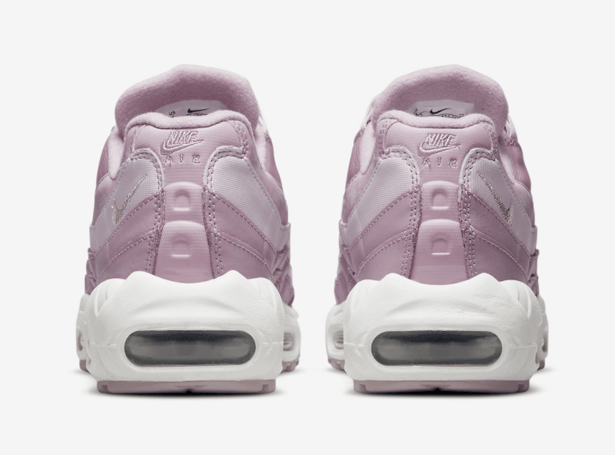 粉红迷彩!耐克复古跑鞋Air Max 95新配色曝光! 货号:DC9474-500