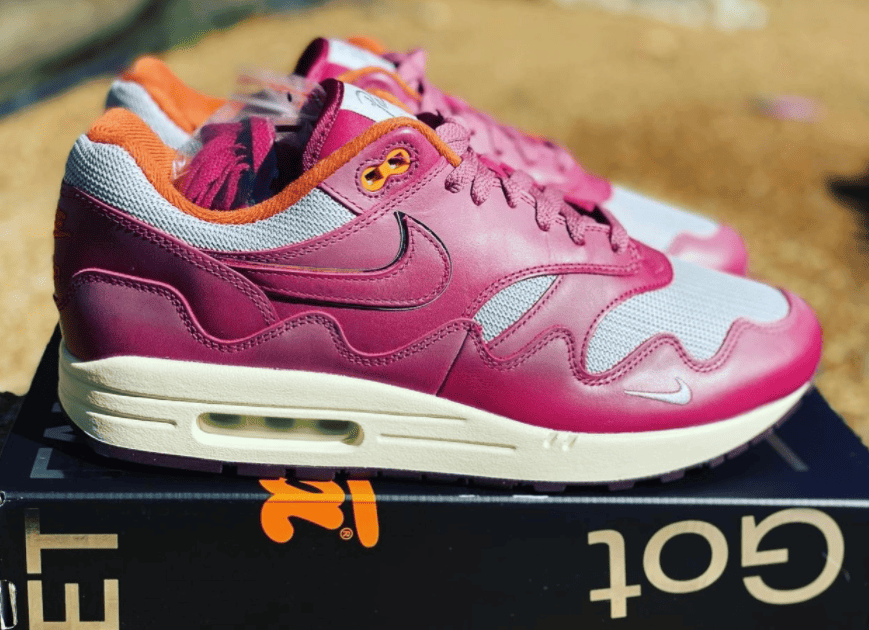 吸睛玫红！Patta x Nike Air Max 1新配色曝光！