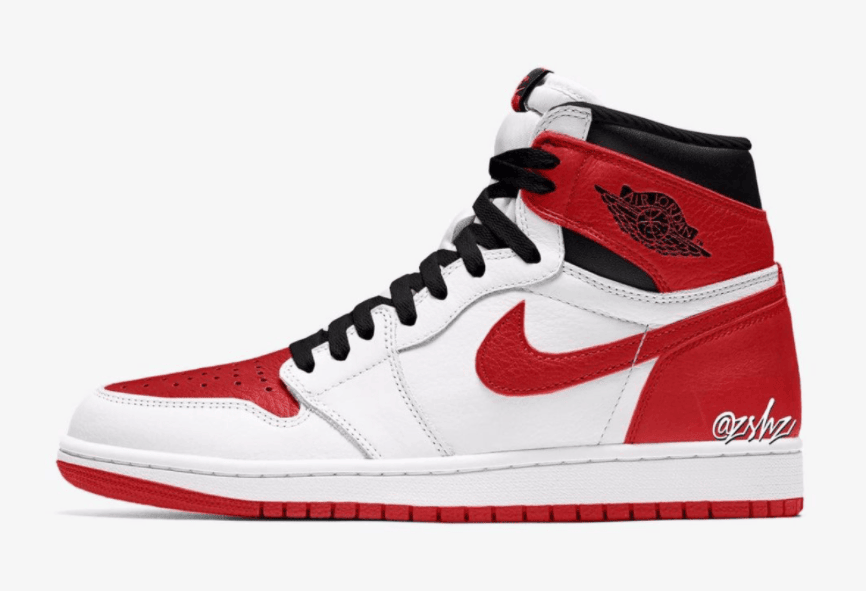 酷似“芝加哥”全新AJ1“Heritage”渲染图曝光!