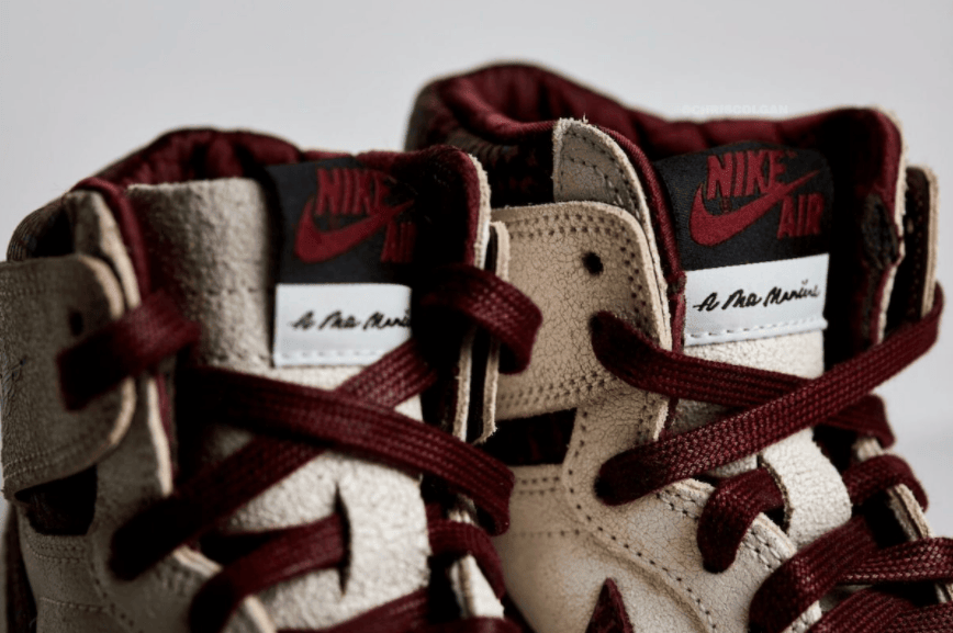 高级感拉满！AMM x AJ1最新实物曝光！ 货号：DO7097-100