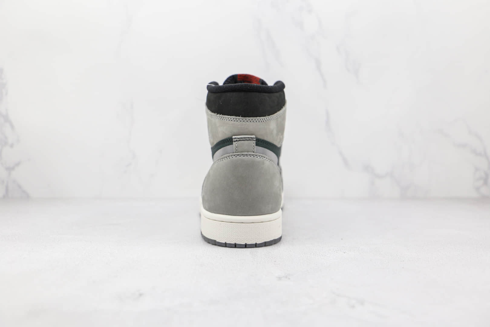 乔丹Air Jordan 1 Retro High OG纯原版本高帮AJ1黑绿灰色篮球鞋原楦头纸板打造 货号：DB2889-001