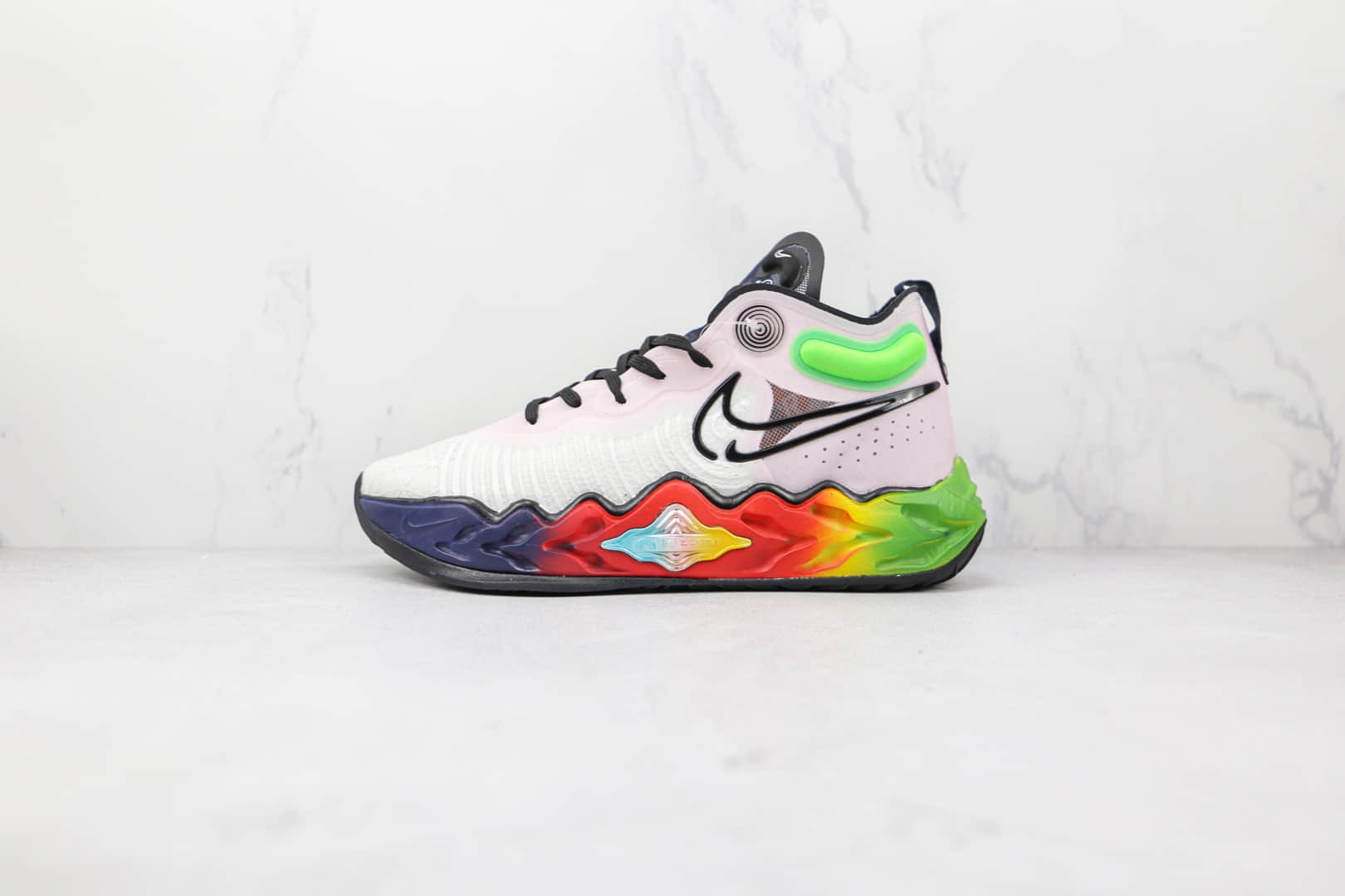 耐克Nike Air Zoom G.T. Run纯原版本渐变色彩GT奥运会配色篮球鞋原楦头纸板打造 货号：DM7235-109