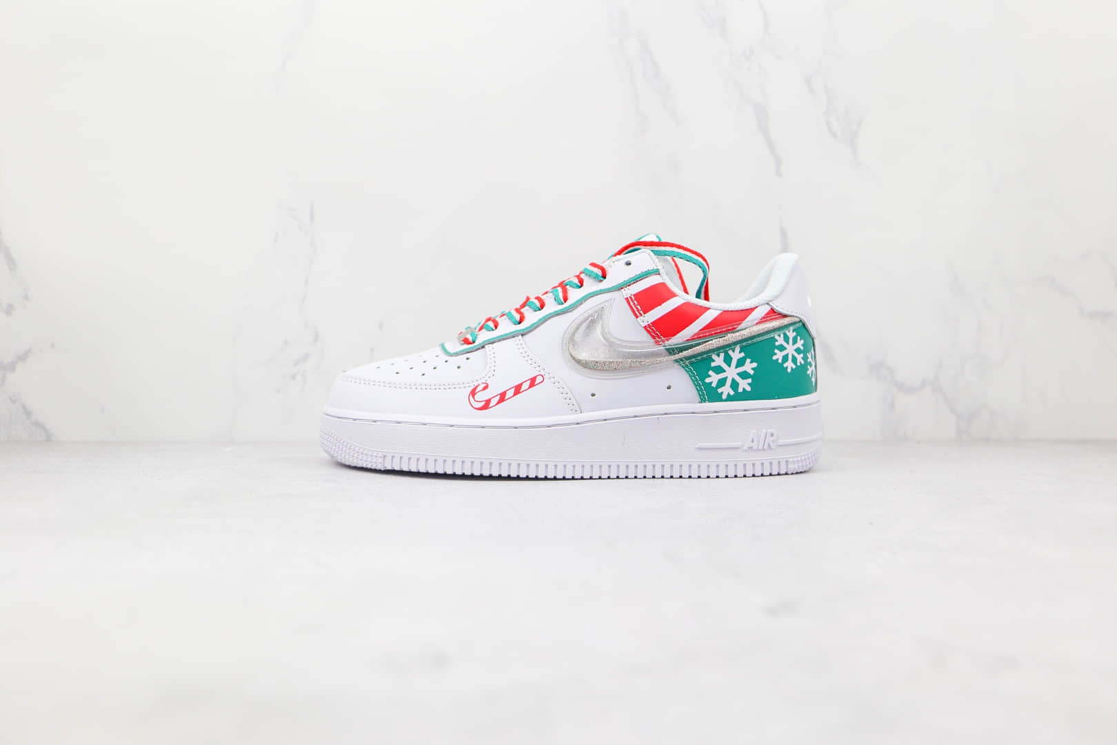 耐克Nike Air Force 1‘07 LX纯原版本低帮空军一号万圣节配色板鞋内置气垫 货号:315122-111