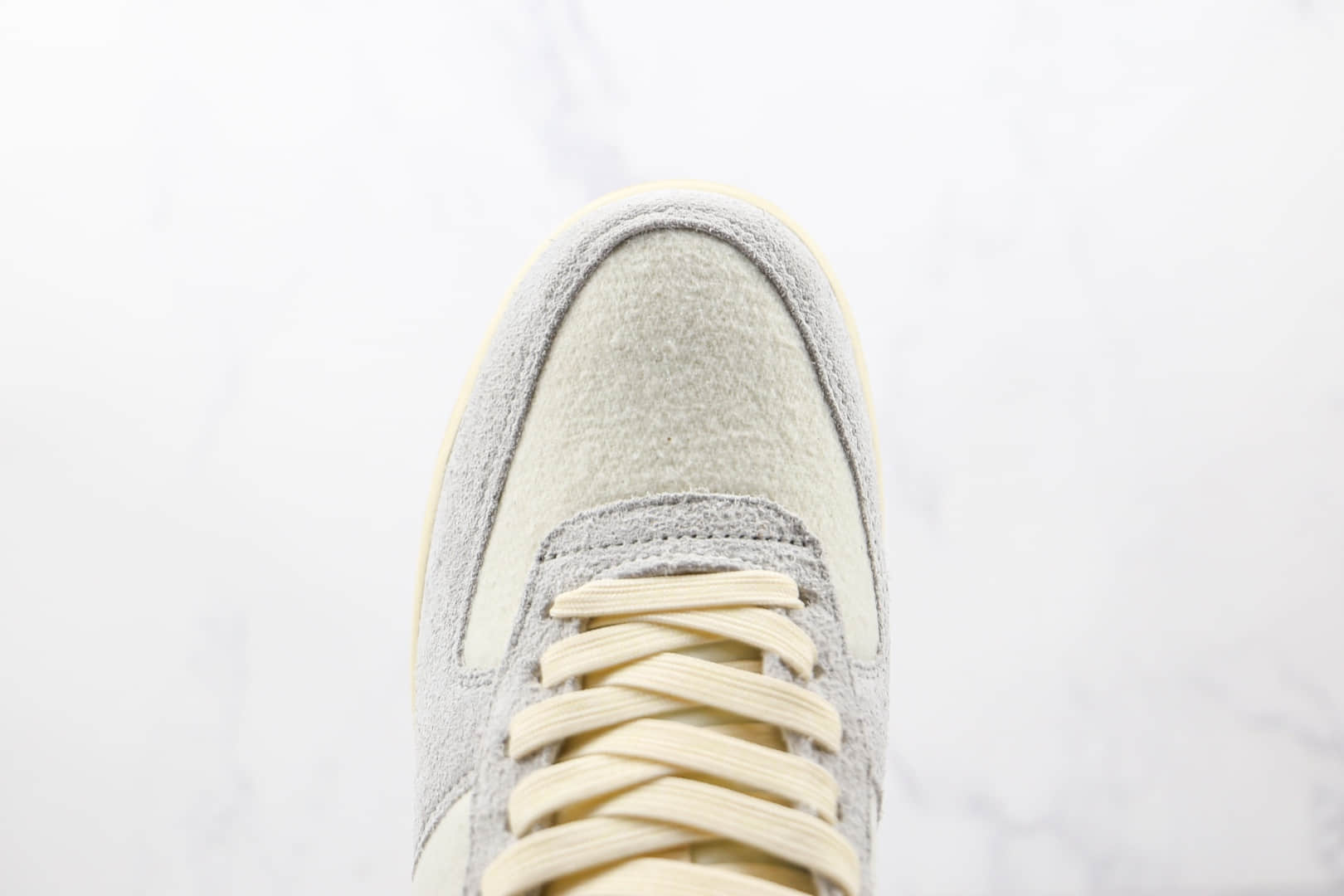 耐克Nike Air Force 1 Low纯原版本低帮空军一号浅卡其色毛绒内里板鞋内置气垫 货号：DO7195-025