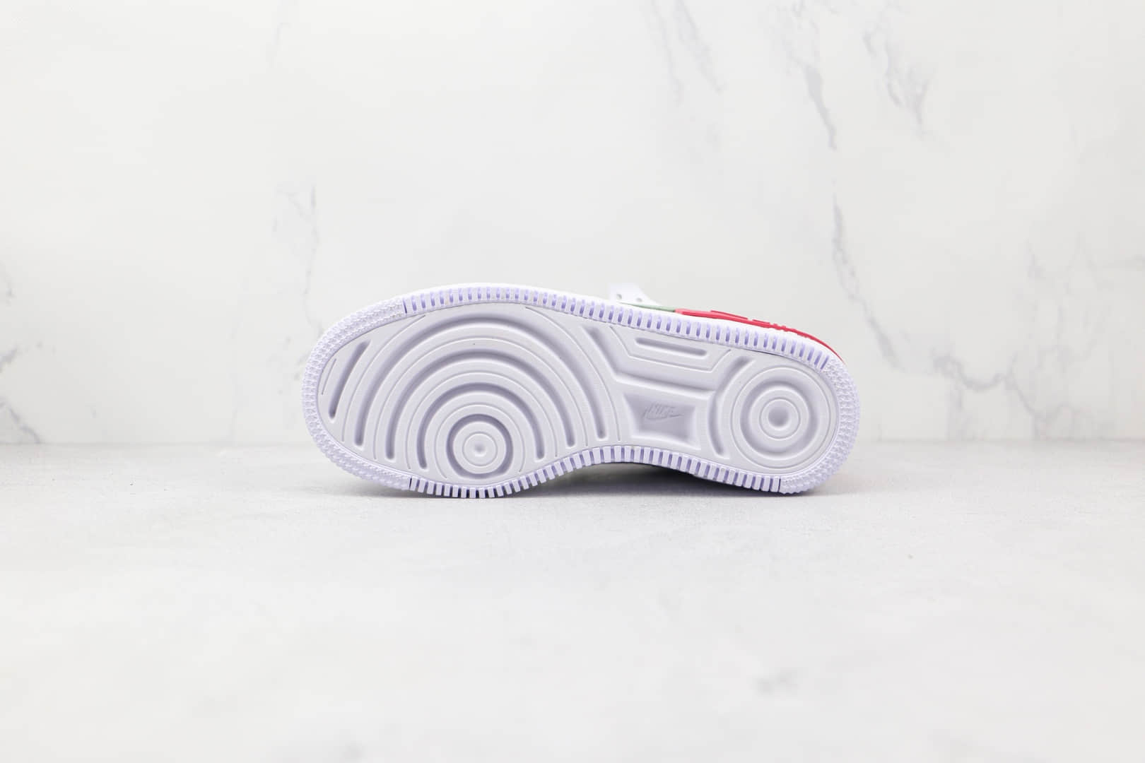 耐克Nike Air Force 1‘07纯原版本低帮空军一号马卡龙白绿粉色板鞋内置气垫 货号:CI0919-112