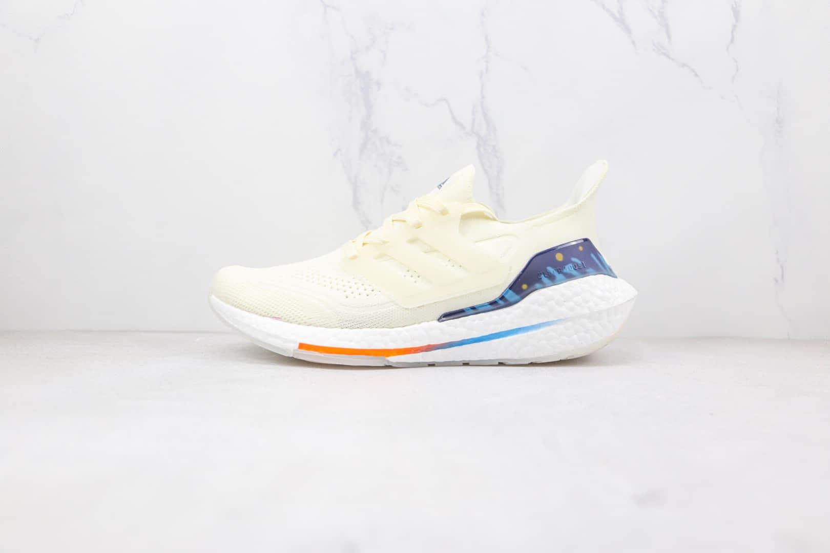 阿迪达斯Adidas ultra boost 2021纯原版本白色UB7.0爆米花跑鞋原盒原标 货号：GX8532