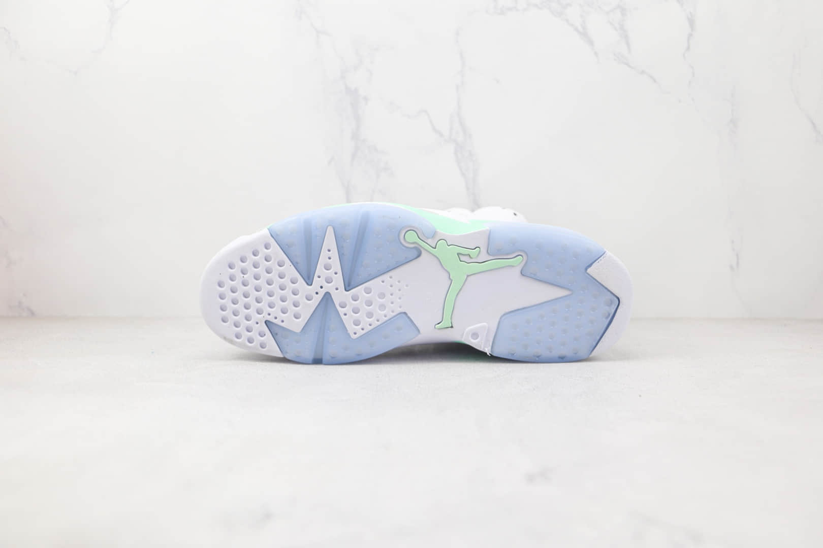 乔丹Air Jordan 6 Mint Foam纯原版本白薄荷绿色AJ6篮球鞋原盒原标 货号：DQ4914-103