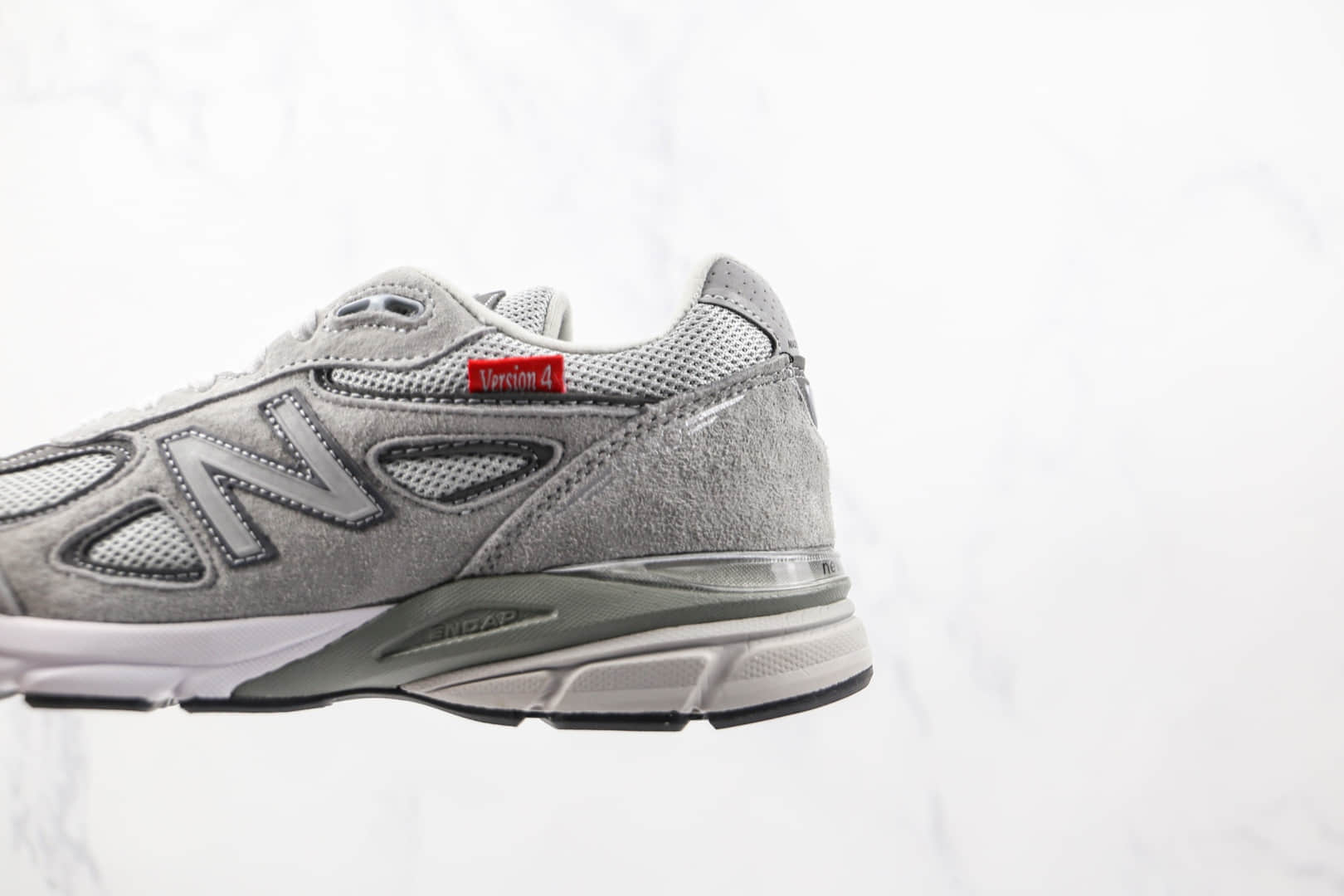 新百伦New Balance 990V4纯原版本灰色NB990v4复古老爹鞋原楦头纸板打造 货号：M990VS4