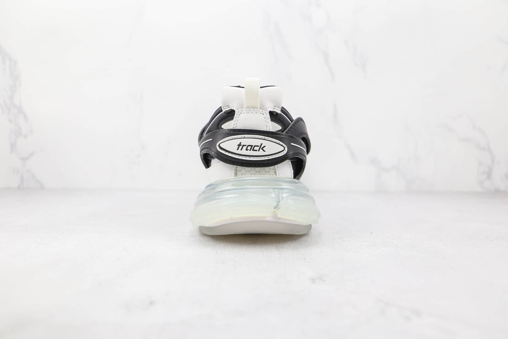 巴黎世家Balenciaga Triple S纯原版本黑白拼色三代复古老爹鞋原档案数据开发