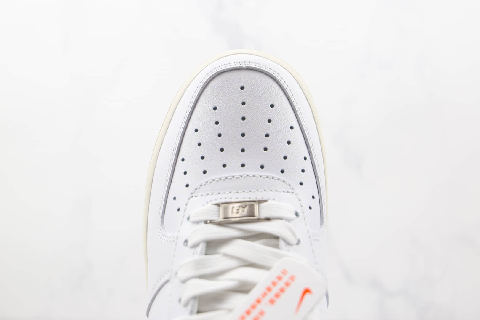 耐克Nike Air Force 1纯原版本低帮空军一号白绿色板鞋内置气垫 货号：CT1998-106