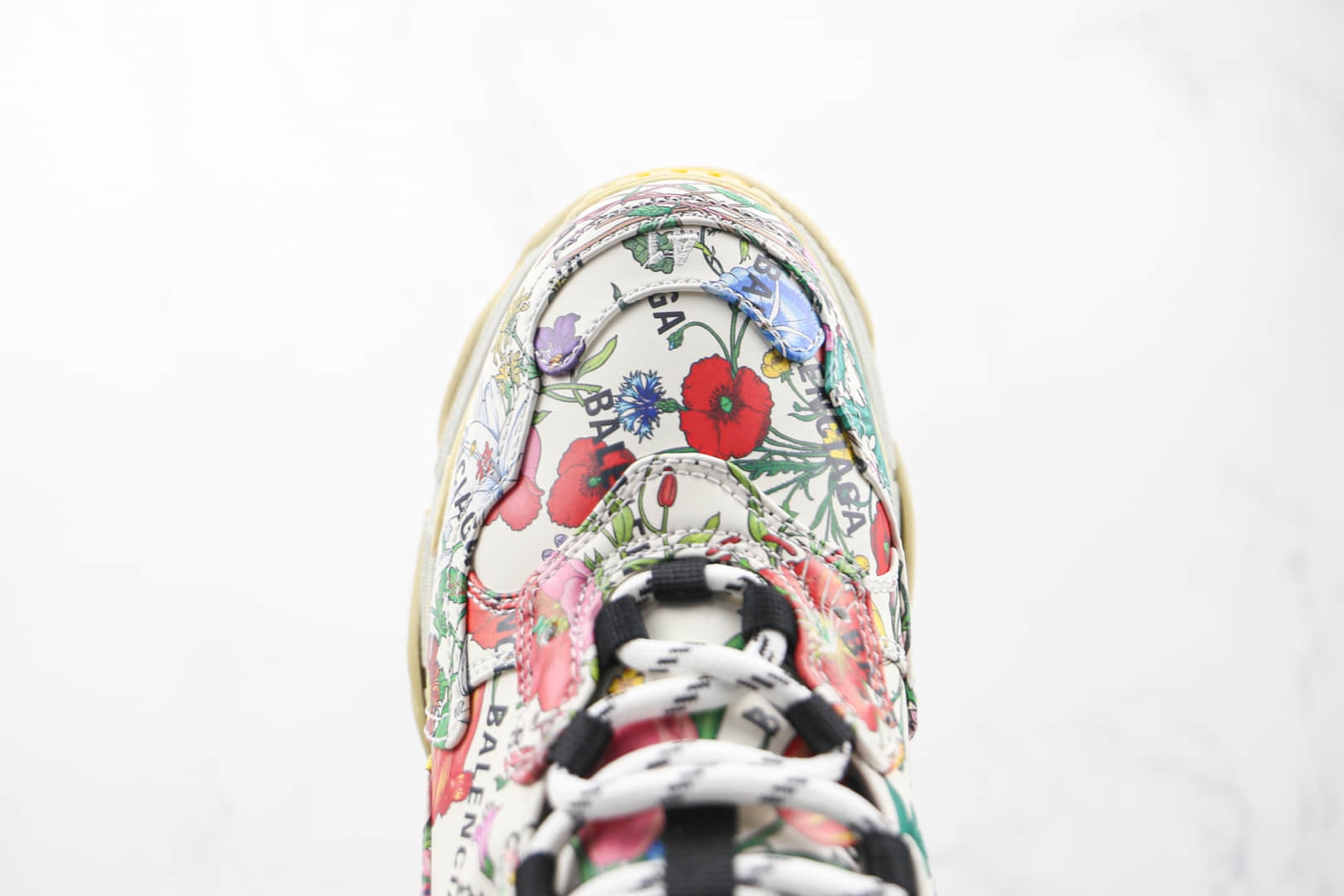 巴黎世家Balenciaga x Gucci古驰联名款纯原版本一代印花老爹鞋原盒原标