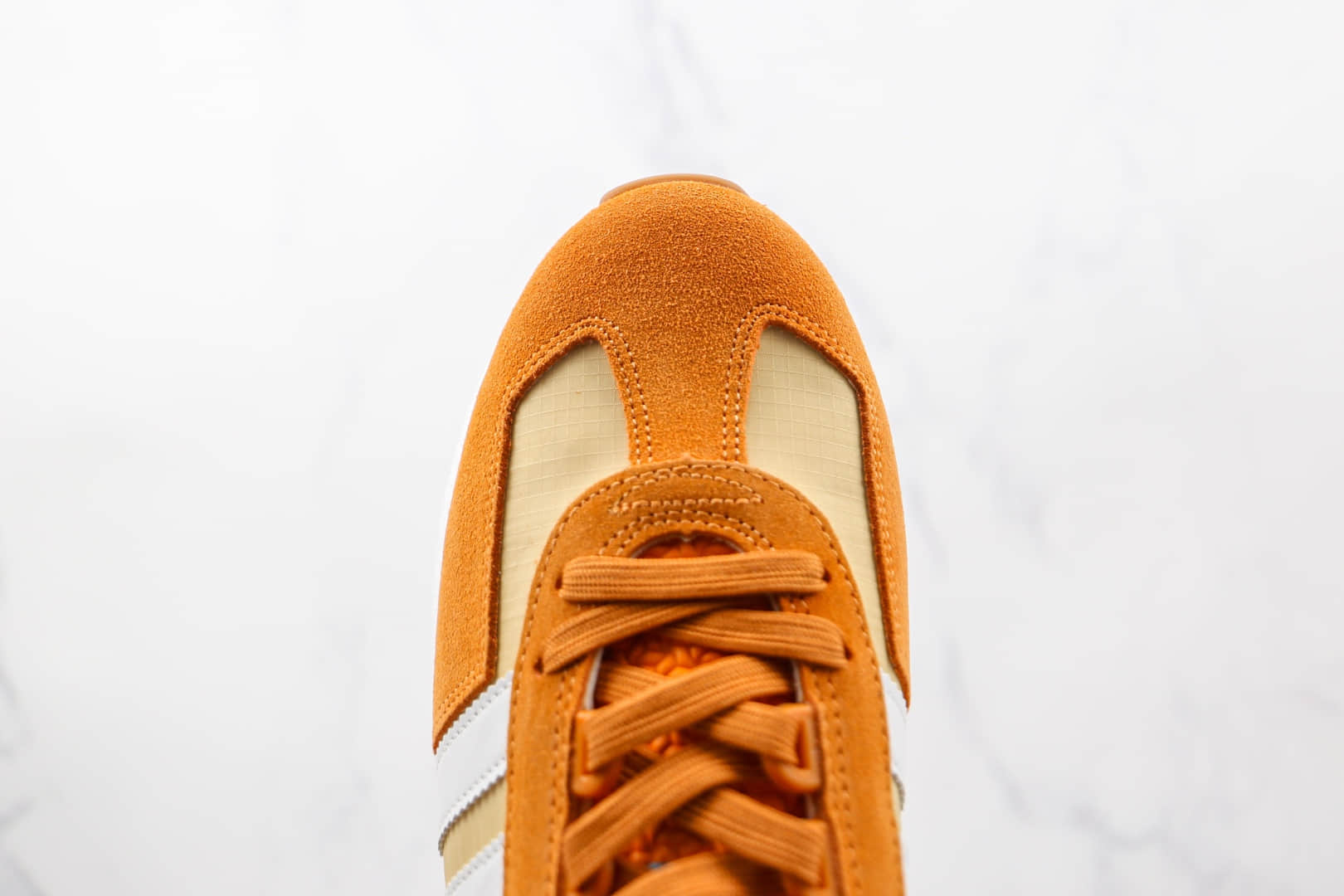 阿迪达斯ADIDAS RETROPY E5纯原版本三叶草厚底橙黄色爆米花跑鞋原盒原标 货号:GY1131