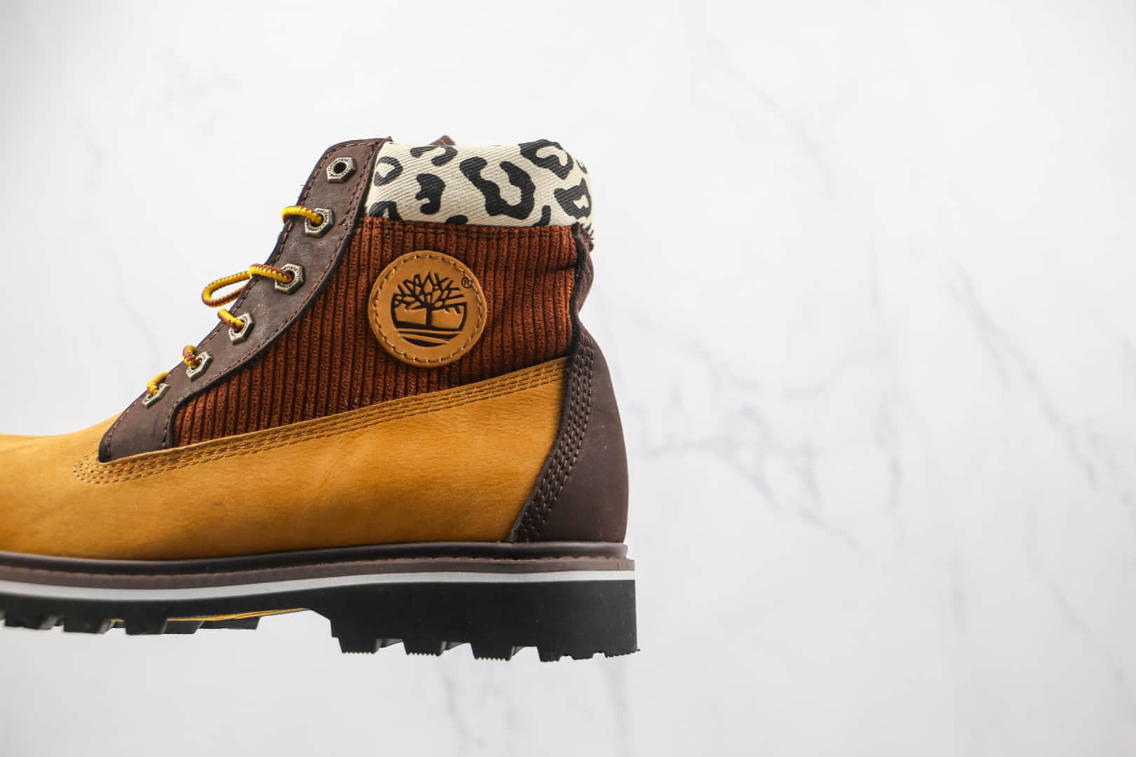 天伯伦Timberland Palace OA1UBW纯原版本高帮复古拼接迷彩大黄靴原档案数据开发