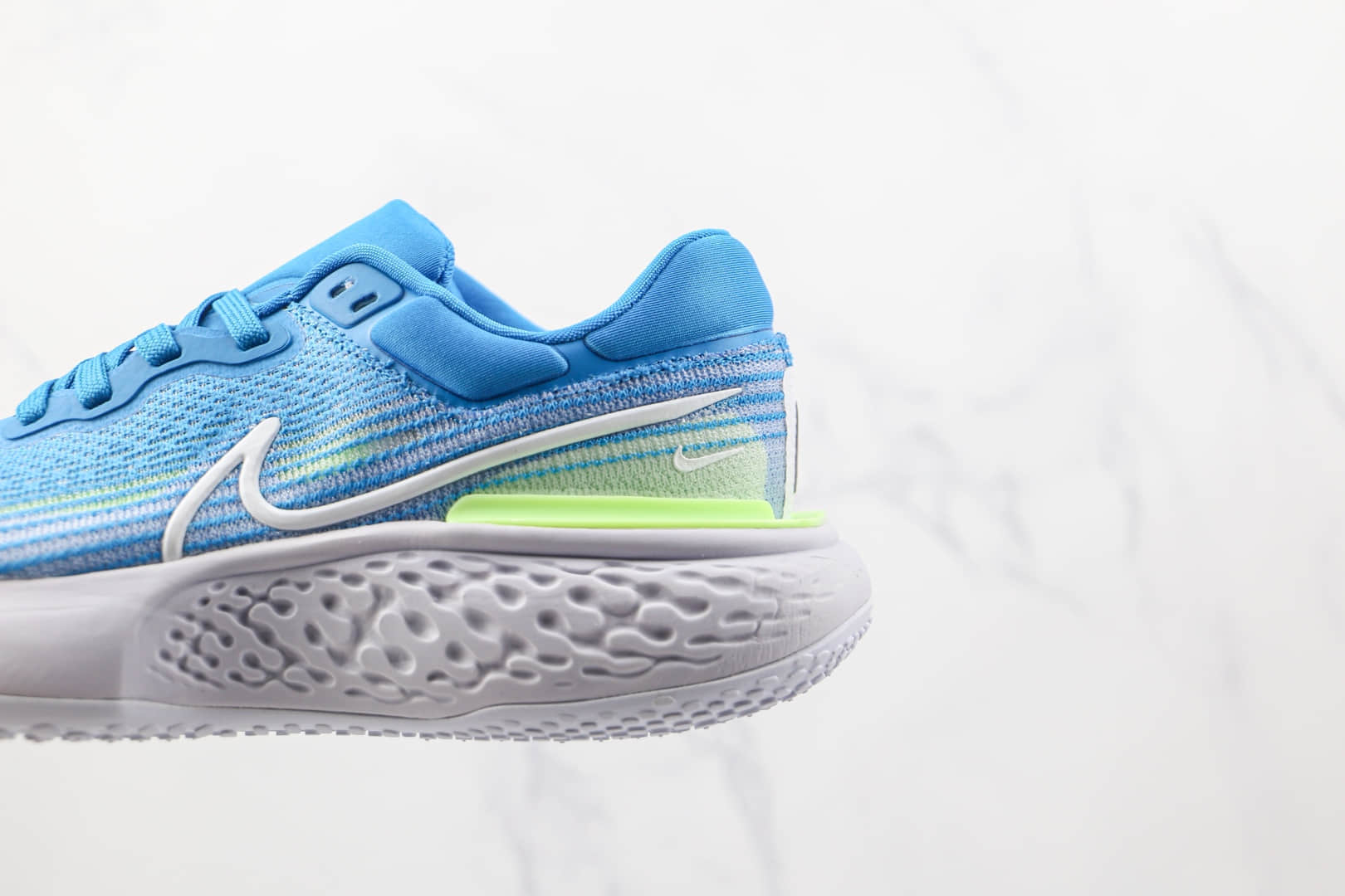 耐克Nike ZoomX Invincible Run FK纯原版本蓝色编织透气FK跑步鞋原档案数据开发 货号:CT2228-401