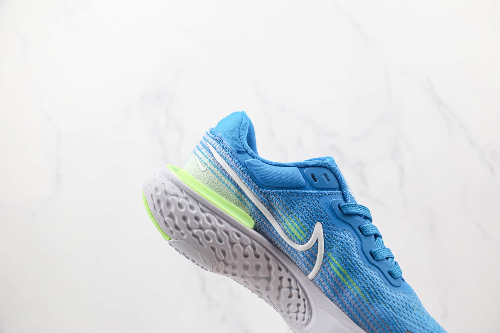 耐克Nike ZoomX Invincible Run FK纯原版本蓝色编织透气FK跑步鞋原档案数据开发 货号:CT2228-401
