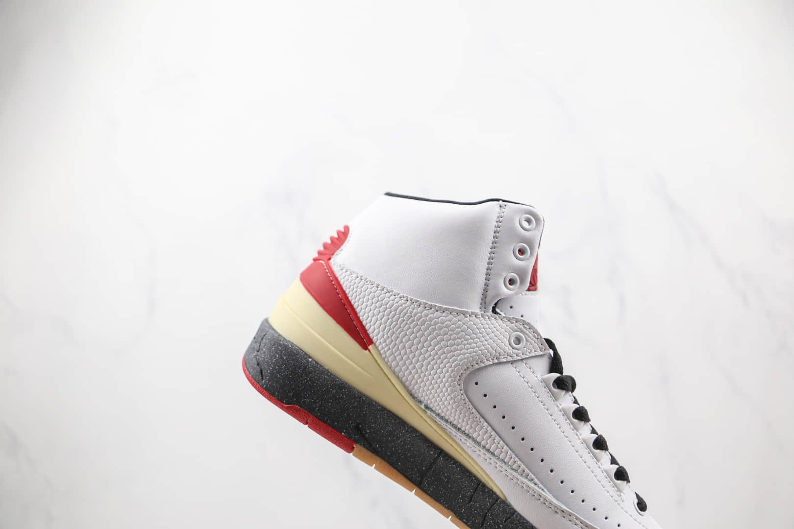 乔丹Air Jordan 2 Low SP x Off White联名款纯原版本AJ2奶白色篮球鞋原楦头纸板打造 货号:DJ4375-101