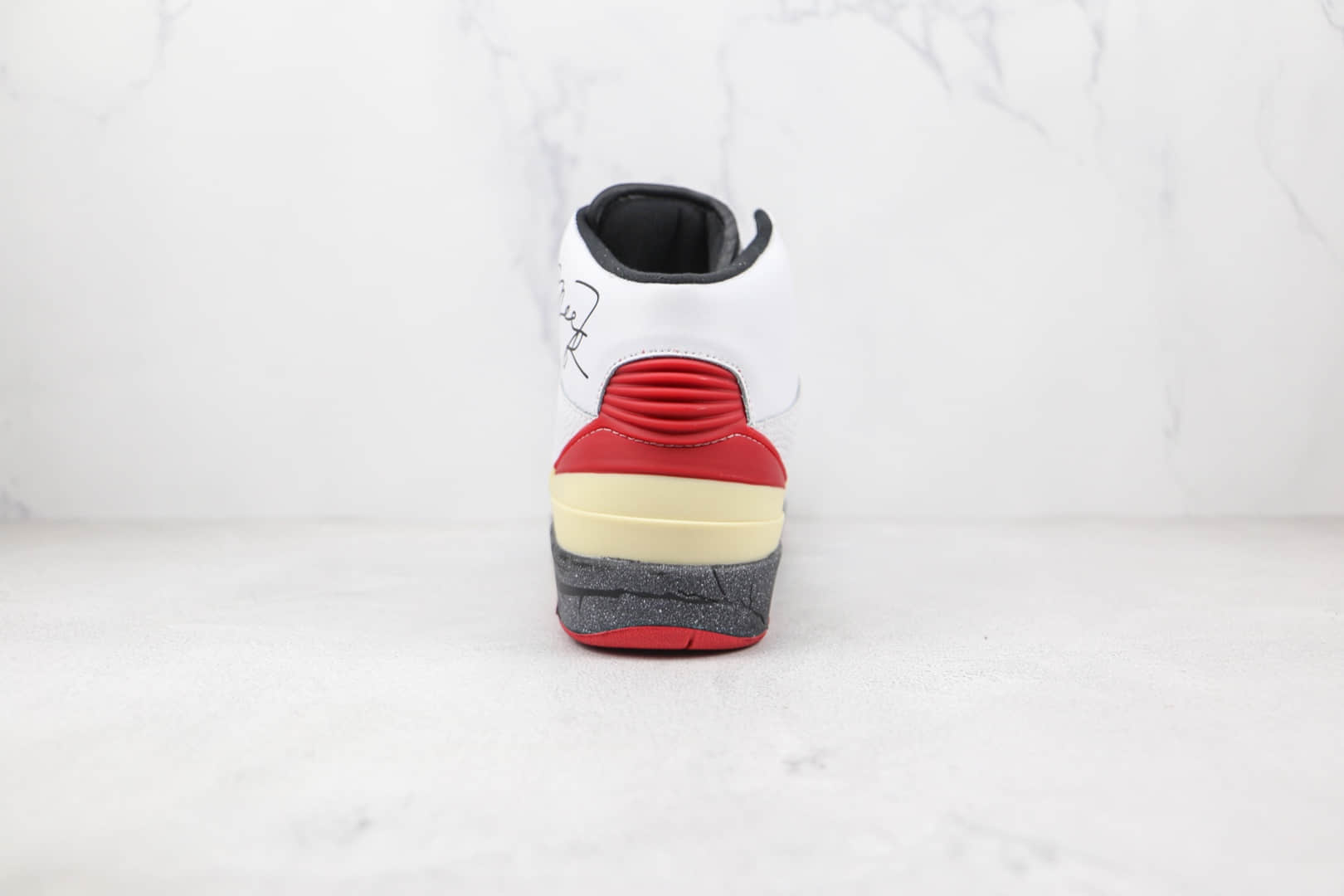 乔丹Air Jordan 2 Low SP x Off White联名款纯原版本AJ2奶白色篮球鞋原楦头纸板打造 货号:DJ4375-101