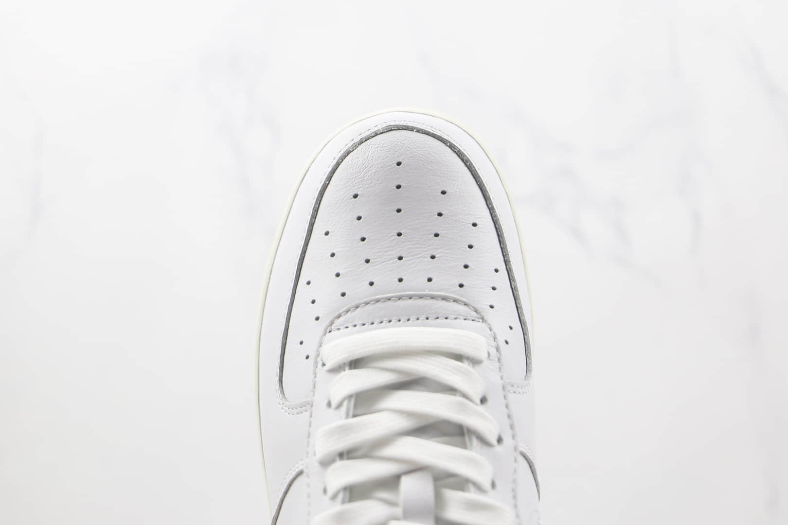 耐克Nike AirForce 1 Low Virgil Abloh x OFF WHITE联名款纯原版本低帮空军一号白色板鞋原档案数据开发 货号：AO4297-100