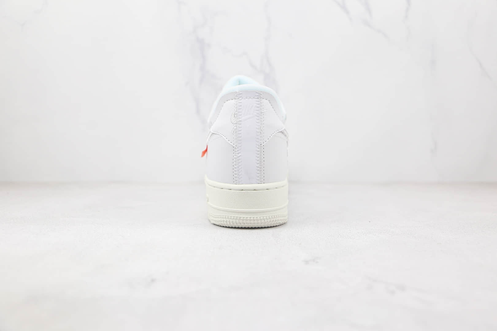 耐克Nike AirForce 1 Low Virgil Abloh x OFF WHITE联名款纯原版本低帮空军一号白色板鞋原档案数据开发 货号：AO4297-100