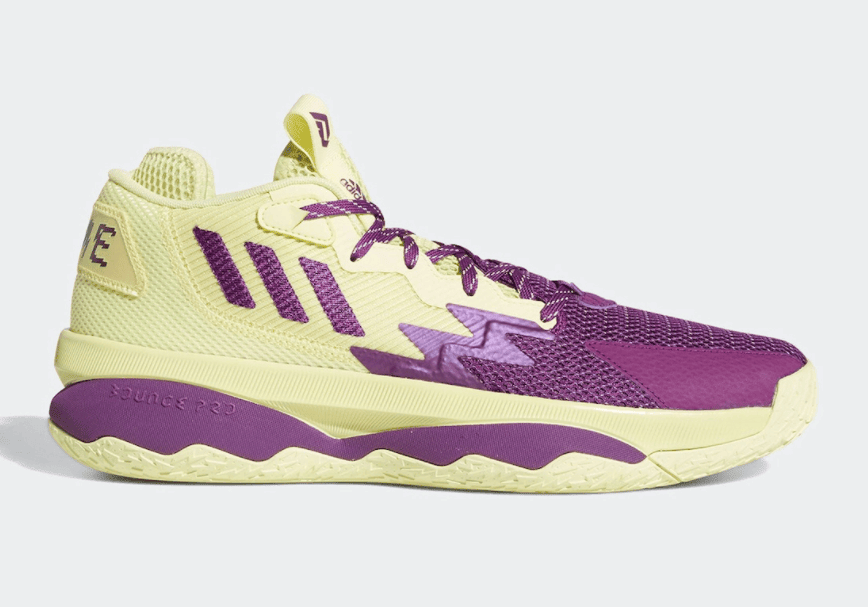 利拉德最新战靴Dame 8首发配色官图释出！中底缓震有点6！ 货号：GY0383