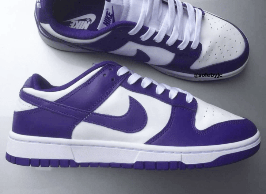 再现”恶人紫“!全新Nike白紫Dunk首度曝光!