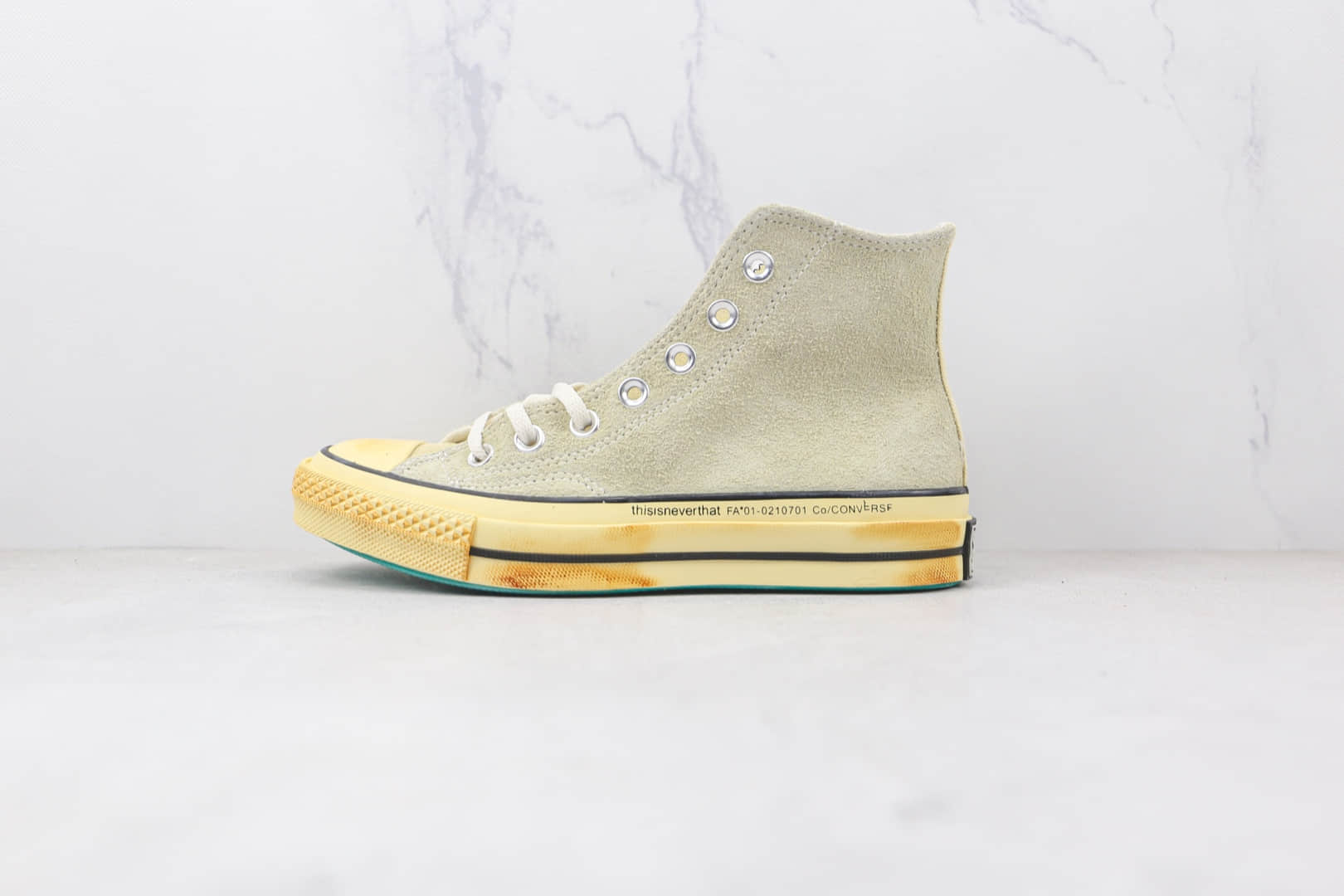 匡威Converse 1970S公司级版本高帮1970S麂皮硫化帆布鞋原盒原标